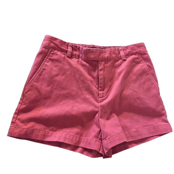 WOMENS RALPH LAUREN COTTON CORAL SHORTS - Picture 3 of 6